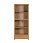 Curve Oak Tall Bookcase - Rogey