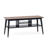 Findlay Media Unit - Walnut & Black - Rogey