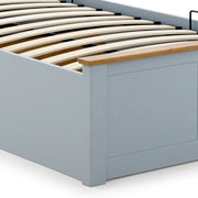 Francis Grey Wooden Ottoman Bed Single - Rogey
