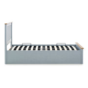 Francis Grey Wooden Ottoman Bed Single - Rogey