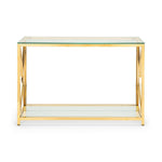 Miami Console Table - Gold - Rogey