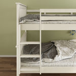 Oslo White Quadruple Bunk Bed Small Double - Rogey