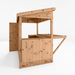 Premium Pressure Treated Garden Bar 6 x 4 + Shutter Pack - Rogey