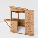 Premium Pressure Treated Garden Bar 6 x 4 + Shutter Pack - Rogey