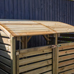 Presure Treated Double Bin Store - Rogey