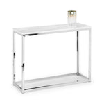 Scala White Marble Console Table - Rogey