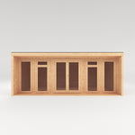 Sherwood Cresswell 6m x 3m Insulated Garden Room - Rogey