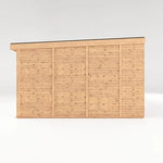 Sherwood Cresswell 6m x 3m Insulated Garden Room - (UPVC Windows & Doors) - Oak - Rogey