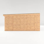 Sherwood Cresswell 6m x 4m Insulated Garden Room - (UPVC Windows & Doors) - White - Rogey