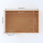 Sherwood Cresswell 6m x 4m Insulated Garden Room - (UPVC Windows & Doors) - White - Rogey