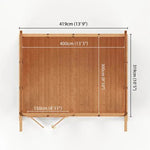 Sherwood Edwinstowe 4m x 3m Insulated Garden Room - (UPVC Windows & Doors) - Oak - Rogey