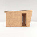 Sherwood Edwinstowe 4m x 3m Insulated Garden Room - (UPVC Windows & Doors) - Oak - Rogey