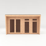 Sherwood Harlow 4m x 4m Insulated Garden Room - Rogey