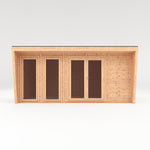 Sherwood Harlow 5m x 3m Insulated Garden Room - Rogey