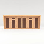 Sherwood Harlow 6m x 3m Insulated Garden Room - (UPVC Windows & Doors) - Oak - Rogey