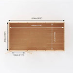 Sherwood Harlow 6m x 3m Insulated Garden Room - (UPVC Windows & Doors) - White - Rogey