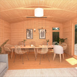Sherwood Rufford 4m x 4m Insulated Garden Room - Rogey