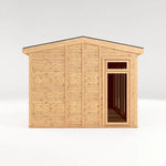 Sherwood Rufford 5m x 3m Insulated Garden Room - (UPVC Windows & Doors) - White - Rogey