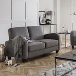 Vivo 3 Seater Sofa In Dusk Grey Chenille - Rogey