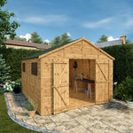 12 x 10 Premium Shiplap Apex Workshop - Rogey