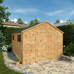 12 x 10 Premium Shiplap Apex Workshop - Rogey