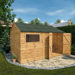 12 x 10 Premium Shiplap Reverse Apex Workshop - Rogey
