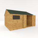 12 x 10 Premium Shiplap Reverse Apex Workshop - Rogey