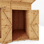 12 x 6 Maine Pent Summerhouse + Side Shed - Rogey