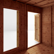 12 x 6 Maine Pent Summerhouse + Side Shed - Rogey