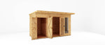 12 x 6 Maine Pent Summerhouse + Side Shed - Rogey