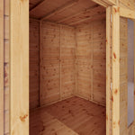 12 x 6 Maine Pent Summerhouse + Side Shed - Rogey