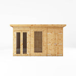 12 x 6 Maine Pent Summerhouse + Side Shed - Rogey