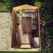 12 x 8 Overlap Apex - Windowless - Rogey