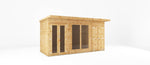 14 x 6 Maine Pent Summerhouse + Side Shed - Rogey