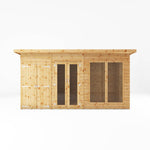 14 x 6 Maine Pent Summerhouse + Side Shed - Rogey