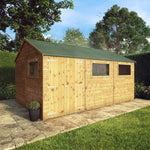 15 x 10 Premium Shiplap Reverse Apex Workshop - Rogey