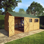 15 x 10 Premium Shiplap Reverse Apex Workshop - Rogey
