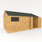 16 x 10 Premium Shiplap Reverse Apex Workshop - Rogey