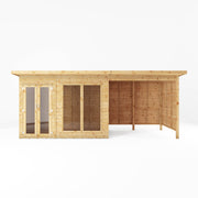 18 x 6 Maine Pent Summerhouse + Patio Area - Rogey