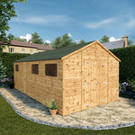 20 x 10 Premium Shiplap Apex Workshop - Rogey