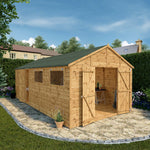 20 x 10 Premium Shiplap Apex Workshop - Rogey