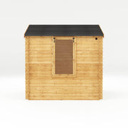 2.6m x 3.3m Apex Log Cabin - 19mm - Rogey