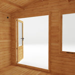 3.3m x 3.0m Apex Log Cabin - 19mm - Rogey