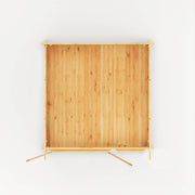 3m x 3m Elite Pent Log Cabin - 28mm - Rogey