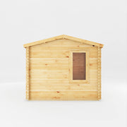 4.1m x 3m Home Office Elite With Side Shed - 44mm - Rogey