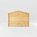 4.5m x 3.5m Home Office Studio - 44mm (UPVC Windows & Door) - Oak - Rogey