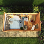 4m x 2m(D) Self Build Insulated Garden Room - Rogey