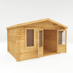 4m x 3m Retreat Log Cabin - 44mm - Rogey