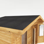 4m x 3m Retreat Log Cabin - 44mm - Rogey