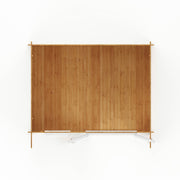 4m x 3m Retreat Log Cabin - 44mm (UPVC Windows & Door) - White - Rogey